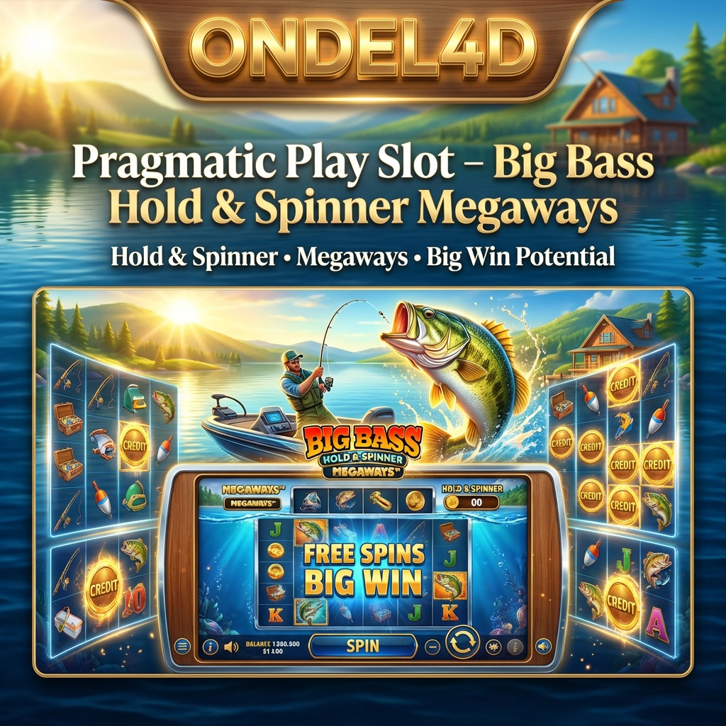 Big Bass Hold & Spinner Megaways Pragmatic Play di ONDEL4D: Evolusi Seri Big Bass