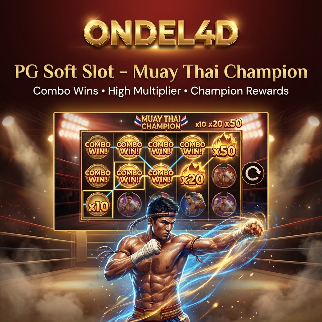 Slot PG Soft Muay Thai Champion di ONDEL4D: Adu Kuat Menuju Kemenangan Besar
